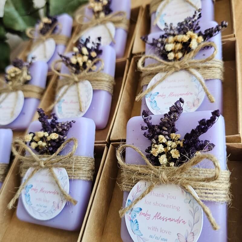 Jabones artesanales decorativos