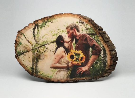 Transferencia de foto a madera